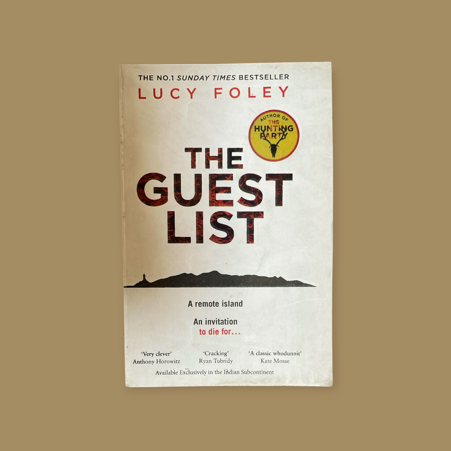 The Guest List Novel by Lucy Foley
