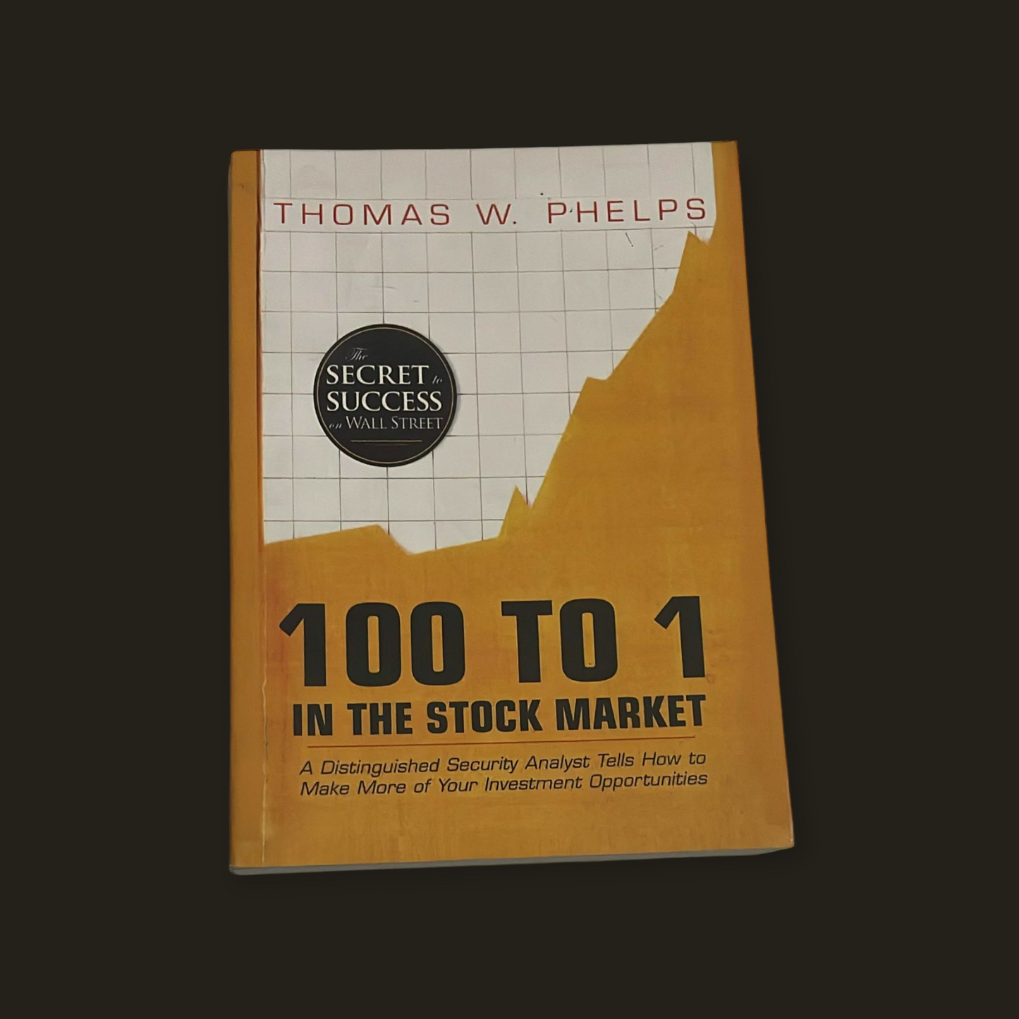 100 to 1 in the Stock Market: A Distinguished Security Analyst Tells How to Make More of Your Investment Opportunities Book by Thomas William Phelps