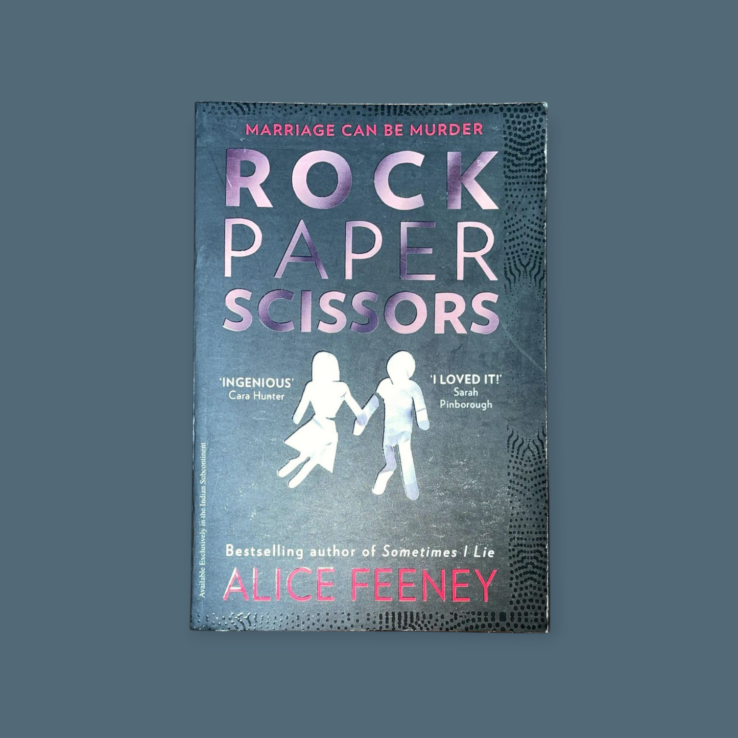 Rock Paper Scissors Novel by Alice Feeney