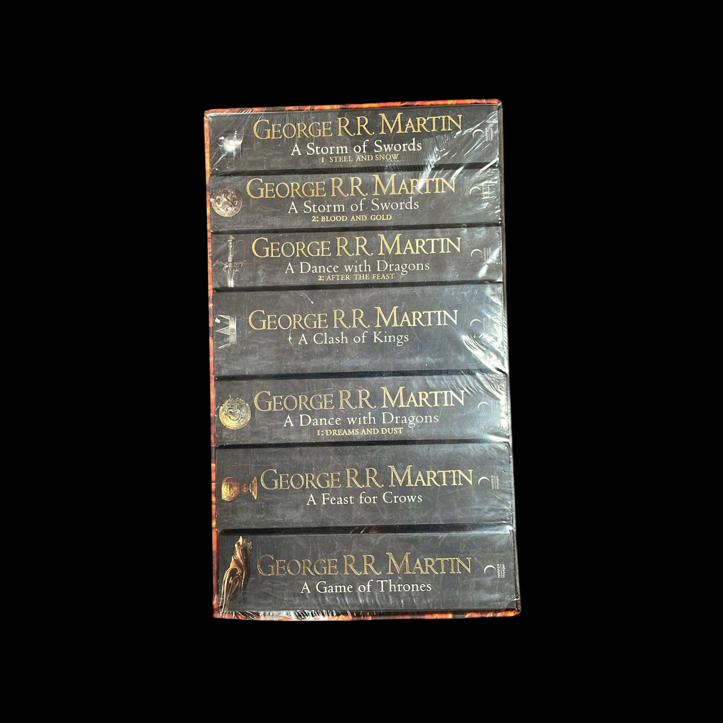 A Song of Ice and Fire (7 volumes)