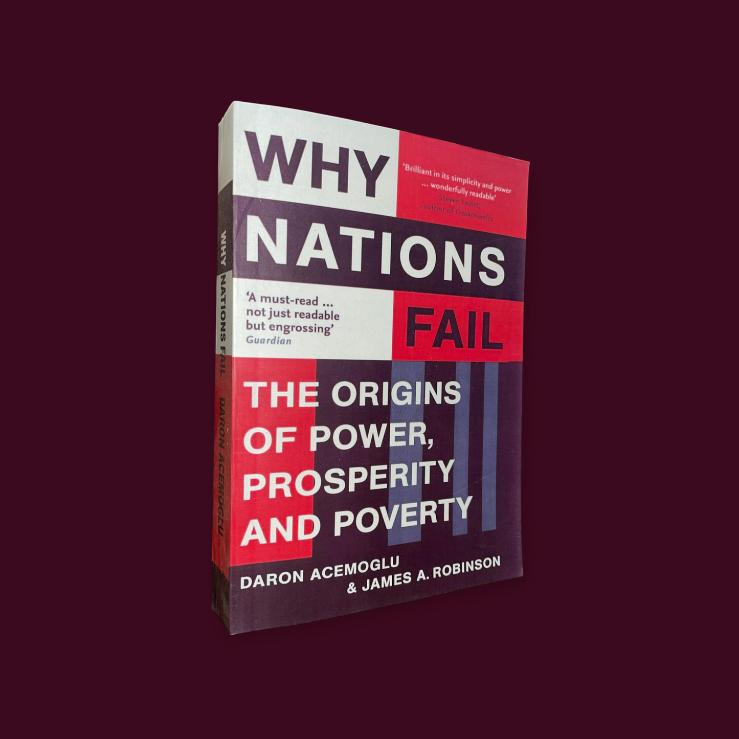 Why Nations Fail Book by Daron Acemoglu and James A. Robinson