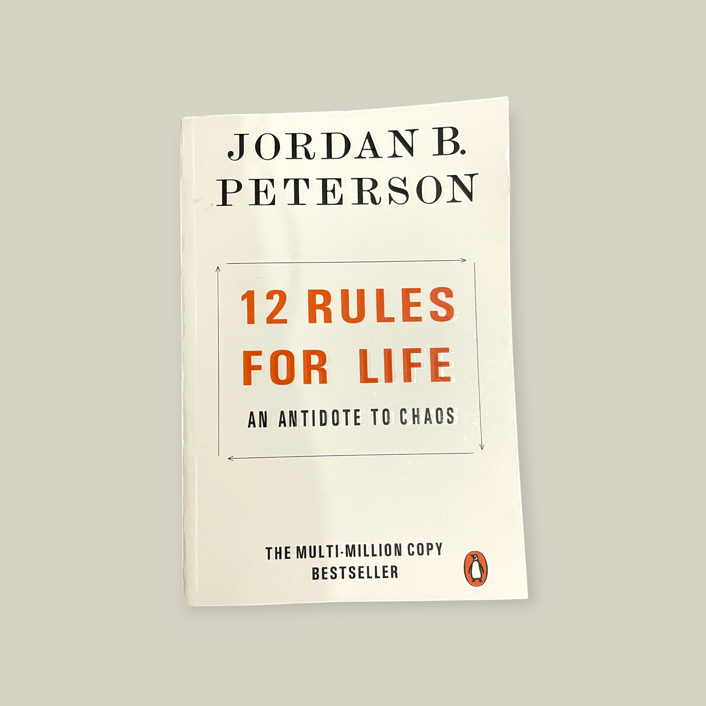 12 rules for life (Paperback, jordan b peterson)