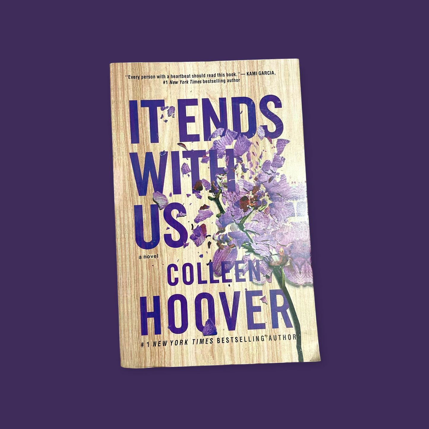 IT ENDS WITH US - Novel by Colleen Hoover