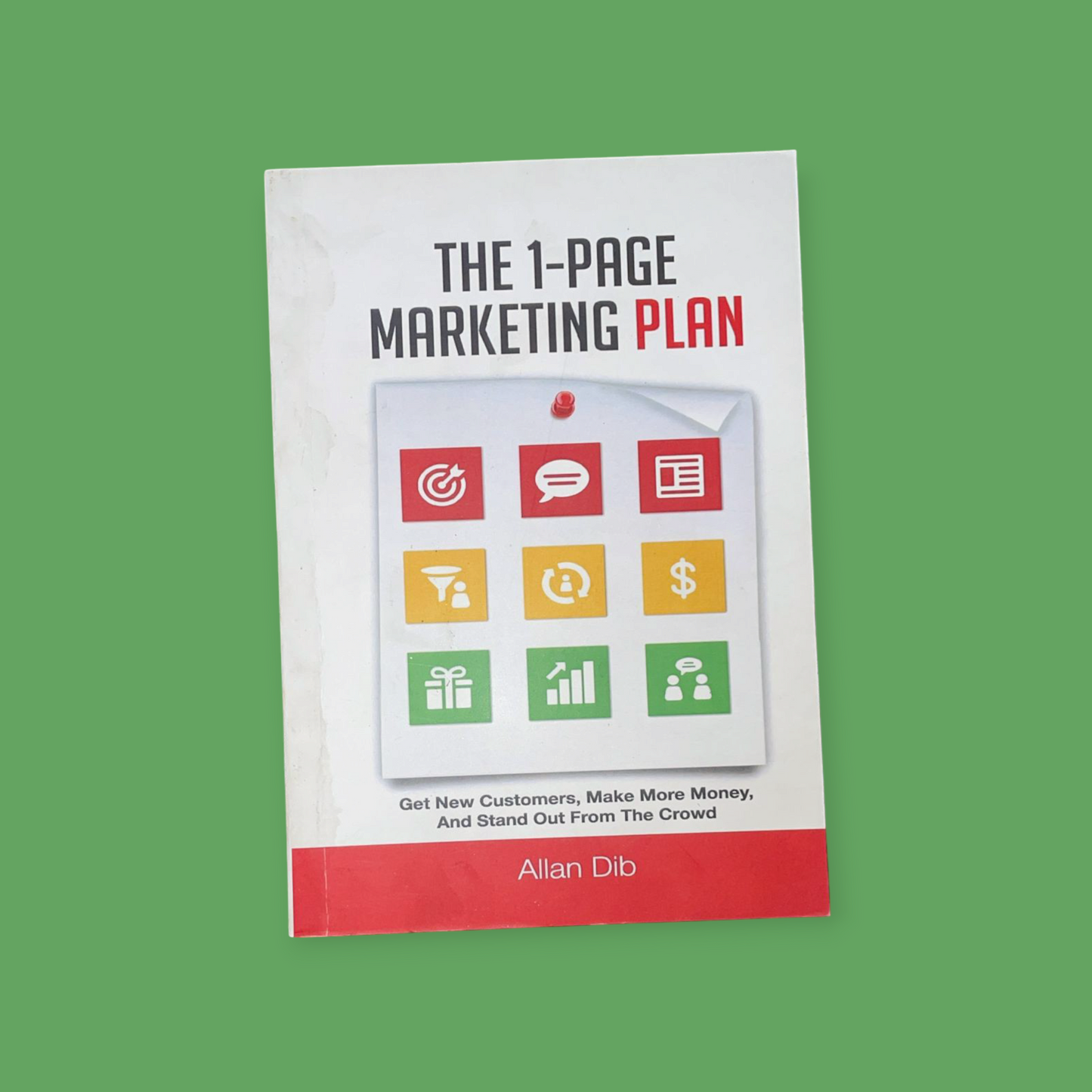 1 page marketing plan by allan dib