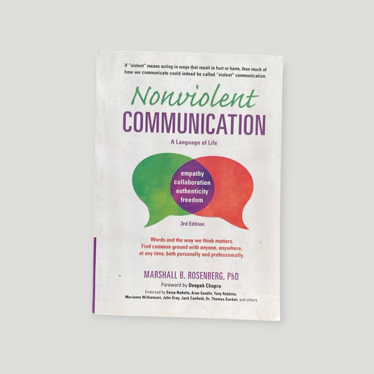 Nonviolent Communication  (English, Paperback, Rosenberg Marshall B. PhD)
