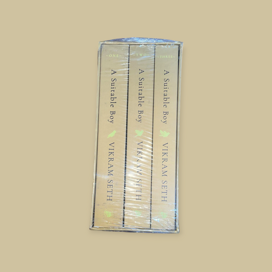 A Suitable Boy : A Limited-Edition 3-Volume Collector’s Box Set