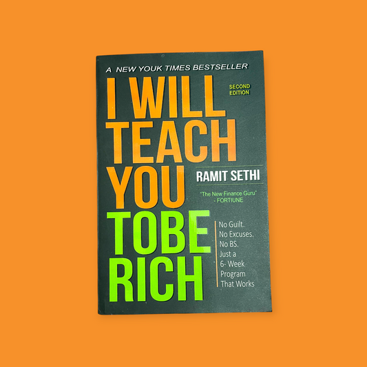 I Will Teach You to Be Rich Book by Ramit Sethi