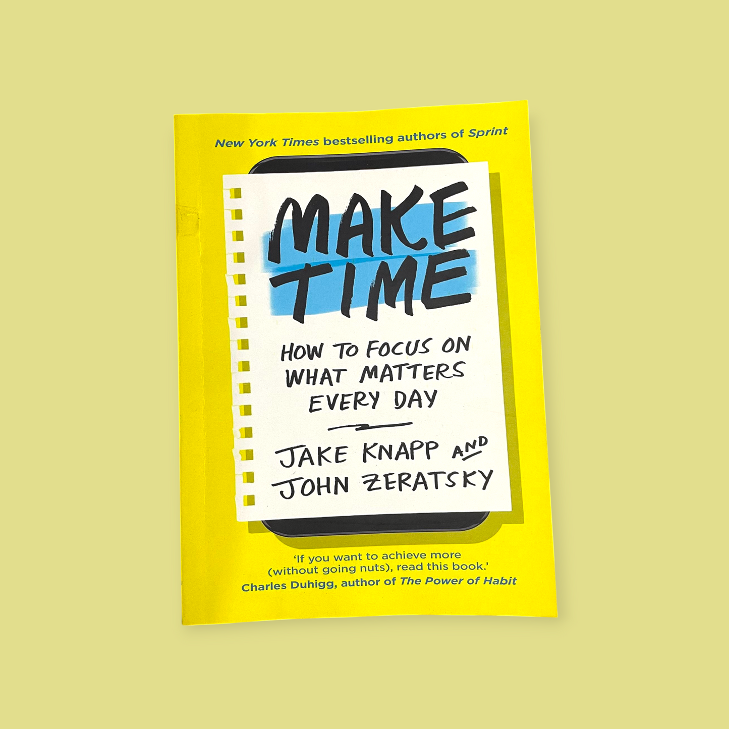 Make Time  (Paperback, Jake knapp)