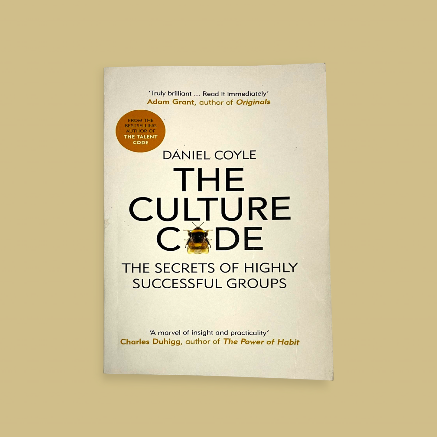 THE CULTURE CODE Read in English Language Paperback  by COYLE DANIEL
