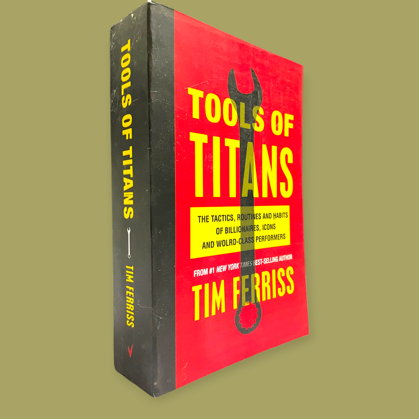 Tools of Titans Book by Tim Ferriss