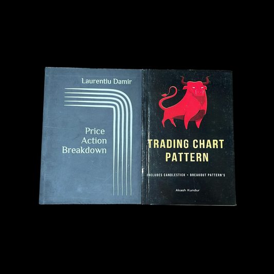 COMBO trading chart pattern by akash kundur + Price Action Breakdown by Laurentiu Damir (paperback)