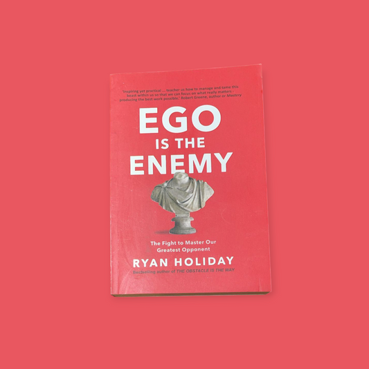 Ego Is the Enemy Book by Ryan Holiday
