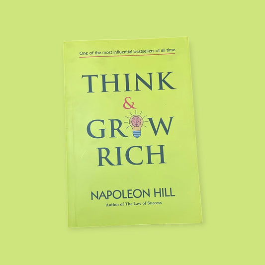 Think and Grow Rich Book by Napoleon Hill